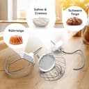 Bosch Planetaria Robot da Cucina MUM5, Ciotola in Acciaio da 3.9 L, 7 Velocità, 1000 W, Rosso - 5