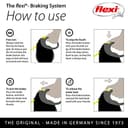 flexi Giant Medium Retractable Dog Leash (Tape), 26 ft, Medium, Black/Neon - 7