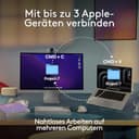 Logitech MX Anywhere 3S for Mac, kompakte kabellose Bluetooth-Maus, 8K-DPI-Abtastung auf jeder Fläche, leise Klicks, USB C, kabellose Maus für MacBook Pro, MacBook Air, iMac, iPad - Hellgrau - 10