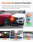 Vantrue N4 Pro S 4K 3 Channel DashCam, 4K+1080P+2.5K Dash Cam Front and Rear Inside, 24H Parking Mode, Voice & APP Control, STARVIS 2 HDR Night Vision, Dash Camera with WiFi/GPS for Cars, Suppport 1TB - 6