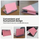 Laptop-Hülle für Lenovo ThinkPad X1 Carbon Gen 9 14 Zoll ThinkPad X1 Carbon Gen12|10|11 X1 Yoga Gen 8/7/6, All-Inclusive-Drop-Case 14 Zoll (35,6 cm), PU-Leder, Innentasche, Laptophülle (Rosa) - 4