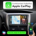 DAB+ Autoradio Android Doppel Din Radio mit Wireless Carplay Wireless Android Auto mit Bildschirm, 8 Core 4G+64G 7 Zoll Car Play Auto Radio 2Din Touch Display mit Navi, Bluetooth, GPS, WiFi, AM/FM/RDS - 2