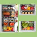 COMFEE' RCB169WH2(E) Frigorifero Combinato, 174L, Basso Gelo, Frigorifero Congelatore, Altezza 150 cm, Bassa Rumorosità 39 dB, Luce LED, Temperatura Regolabile, Bianco - 5