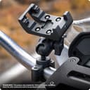 TUSITA Motorcycle Mount Compatible with Garmin Montana, Zumo XT GPS - Rail Base - 4