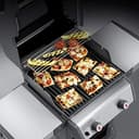 GFTIME 7637 44,5 cm x 26 cm Griglie per griglia in ghisa per Weber Spirit 200, Spirit E-210, E-220 S-210, S-220 con comandi Frontali. Griglie di Cottura per griglia Weber Spirit (Confezione da 2) - 9