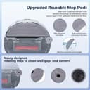 VIEWALL Accesorios para Aspiradora Roborock S8 MaxV Ultra,2 Cepillos Principales,2 Filtros HEPA,4 Mopas,4 Mopas Laterales,6 Bolsas de Polvo, 4 Cepillos Laterales,1 Cepillo Autolimpiante - 4