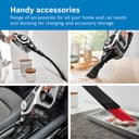 Bosch BCS8224GB Unlimited 8 ProHome Cordless Stick Vacuum Cleaner, With Quick Charger, Suitable for All Floor Types, 2 Interchangeable Bosch 18V Batteries, 60 Minutes Run Time, White - 11