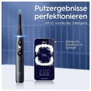 Oral-B iO Series 7 Plus Edition Elektrische Zahnbürste/Electric Toothbrush, Inkl. 3 Aufsteckbürsten, 5 Putzmodi für Zahnpflege, Reiseetui, Designed by Braun, Schwarz - 7
