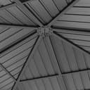 Lastre di ricambio per il tetto per gazebo da giardino Sunset Superior 3x3 m Hardtop in acciaio - 4