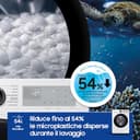 Samsung Lavatrice Crystal Clean WW80CGC04DAHET, Libera installazione, 8 Kg, 1400 RPM, Wifi, Ecobubble, Vapore Igienizzante, Carica Frontale, 60l x 85h x 60p cm - 5