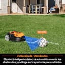 Lawnmaster OcuMow®18 Cortacésped Robótico Sin Cable de 500m², Batería 2Ah, Navegación Óptica, Evitación de Obstáculos, Estación de Carga Automática, Función Zona Prohibida - 3