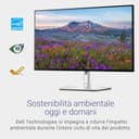 Dell U2724DE UltraSharp Thunderbolt 27" QHD (2560x1440) Monitor, 120Hz, IPS Black, 5ms, 98% DCI-P3, 2x Thunderbolt, 2x USB-C, 2x DisplayPort, HDMI, 4x USB, RJ45, 3 Anni di Garanzia, Argento - 10