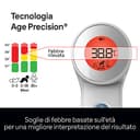 Braun Sensian 7 Termometro frontale senza contatto , Tecnologia Age Precision , 3 in 1 , Display digitale con codifica a colori , Adatto a neonati e bambini , Marchio #1 tra i dottori 1|BNT400 - 2