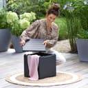 Keter Marie Outdoor Lounge Set | 2 Sofas + Vigo Storage Table + Cushions | Rattan-Effect Finish | Weatherproof Resin | 15-Min Easy Assembly | 3-Year Guarantee - 6