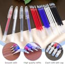 Rotulador Textil, Rotuladores Tela, Para Telas En 4 Colores Diferentes, Boli tela borrable plancha, Marcadores de Costura Borrables con Calor, Incluye Bolígrafos Vacíos y Recargas (24) - 6