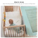 Boifun Wifi Baby Monitor, Phone App & 4.3'' Screen Control, No-glow Night Vision, Sound Motion Smart Detection, 360° Camera, Smartphone, PTZ,Auto-tracking,17-H Battery Life,Humidity Temperature Detect - 5