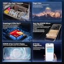 HONOR Magic8 Pro 5G Mobile Phone, Snapdragon 8 Elite Gen 5, 6270mAh Battery, 6.71" Screen, 200MP Telephoto Camera, 120Hz Refresh Rate, IP68,IP69& IP69K Water Resistance (Sunrise Gold, 512, GB, GB, 12) - 2