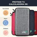 Casio fx-CG50 con Funda Protectora WYNGS Rojo - Calculadora Gráfica - Paquete Básico - 3