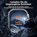 TAURI 3 in 1 Panzerglas für Apple Watch Ultra 3/2/1 49mm, 2 Stück 9H Displayschutz mit 1 Stück Auto-Ausrichtungskit, HD Anti-Kratzen Gehärtetes Glas Displayschutzfolie für iWatch 49mm - 6