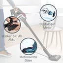 Bosch Unlimited Serie | 8 ProPower - Scopa Elettrica Ricaricabile, Aspirapolvere Multisuperficie senza Fili e senza Sacco con Batteria Intercambiabile Bosch Power For ALL e Caricabatterie, Nero - 4