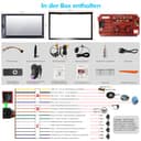 iFreGo 2 Din Radio mit Wireless Carplay und Android Auto Autoradio mit Bildschirm Touchscreen, Bluetooth, AM/FM Radio,7 LED Farben,Mirror Link,Autoradio mit Rückfahrkamera,RDS,USB - 9