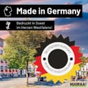 huuraa borsa per il trasporto Corazón Borsa regalo in tessuto naturale 10 litri cotone Corazón accessorio - 7