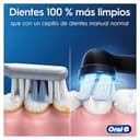 Oral-B iO 2 Cepillo de Dientes Eléctrico Negro Noche, 1 Cabezal, 1 Estuche De Viaje, 1 Soporte de Recambios de Viaje, 3 Modos De Cepillado, Sensor De Presión y Temporizador, Diseñado por Braun - 5