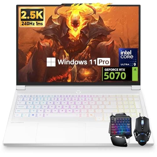 Lenovo Legion 7i - Ordenador portátil para Juegos, 16" 2.5K 2560x1600 240Hz/1ms OLED, NVIDIA RTX 5070, Intel Ultra 9 275HX (hasta 5,4 GHz), 32GB DDR5 5600MT/s, 1 TB SSD, Wi-Fi 7, BT 5.4, Windows 1 1