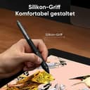 XPPen Artist Pro 16 (Gen 2) Tavoletta grafica con schermo completamente laminato da 16", Penna passiva a 16K levelli di pressione, 159% sRGB, telecomando di scelta rapida wireless, Supporto pieghevole - 7