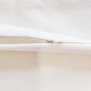 Federa Cuscini Divano，Copricuscini Decorativi Champagne e Nera 45 X 45 cm set da 4 Pezzi Cotone Lino Cuscino in Tinta Unita Cuscino del del Divano Bracciolo realizzato in tessuto di lino naturale - 4