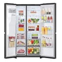 LG Electronics GSJC41EPPE Side by Side Kühlschrank mit Door-in-Door Funktion | kein Festwasseranschluss nötig | Modern Flat Door | Essence Matte Black - 5