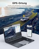 GKU Dashcam Auto Vorne Hinten, 4K/2,5K mit Touchscreen 3,18 Zoll, GPS 5G Wi-Fi Dash Cam, Dual Auto Kamera,64GB SD Karte,Parküberwachung,WDR,170° Weitwinkel,G-Sensor,Loop-Aufnahme,Max 256GB - 5