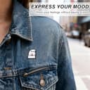 COYUN 2 Pcs Spille Zaino, Spille Smaltate, Creative Distintivi Satirici Divertenti, Funny Enamel Pin Metal Personalizzata Spilla, Piccole Spille, Per Zaini, Cappelli e Decorazioni Di Abbigliamento - 2