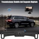 VASTEND Wireless Telecamera Retromarcia 5 Pollici HD 1080P Monitor, IP69 Impermeabile IR Visione Notturna Telecamera Posteriore, 150° Grandangolare, per Camion, Camper, Pickup, SUV - 4