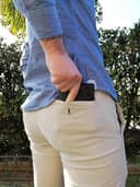 Mauro Pelletteria Portafoglio Uomo Pelle con Portamonete, Made in Italy, Lavorazione Artigianale, Porta carte di Credito, Protezione RFID, Colore Nero - 5