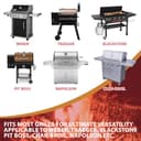 GLOWYE Griglia riscaldante Universale per Barbecue a Gas a Pellet, in Legno, Regolabile, per Traeger, Weber, Blackstone, Pit Boss e la Maggior Parte delle Piastre Piatte da Tavolo - 5