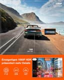 VANTRUE E1 lite Mini Dashcam WiFi vorne 1080P HDR/30fps mit Sprachsteuerung, 1,54'' IPS Versteckte Dash Cam Auto, 160 ° Nachtsicht, 24Std.Parküberwachung, GPS, G-Sensor, Loop Aufnahme, Max. 512GB - 3