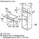 Bosch Elettrodomestici HRA514BR0 Serie | 4, Forno con vapore da incasso, 60 x 60 cm, Acciaio inox - 7