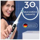 Oral-B iO Series 7 Plus Edition Elektrische Zahnbürste,Electric Toothbrush, PLUS 3 Aufsteckbürsten, 5 Putzmodi für Zahnpflege, Reiseetui, Designed by Braun, weiß alabaster - 7