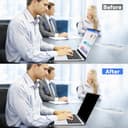 PYS 360° Privacy Screen Protector for 15" Surface Laptop 7 Generation 2024 Anti Glare Blue Light Filter Anti Fingerprints - 6