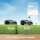 MOVA LiDAX Ultra 800 Robot Tagliaerba Senza Filo Perimetrale, Consigliato 800 m², Mappatura Automatica senza RTK con LiDAR 3D 360° e Visione IA, Taglio Bordi 5 cm, Percorso a U Efficace - 7