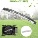 2 Stück Mähmesser Mähroboter Messer 28cm Ersatzmesser Messerklingen Kompatibel mit Stihl iMow Mähroboter RMI Viking MI 632 632 P 632 C 632 PC Rasentrimmer Rasenroboter Messer Rasenmähermesser - 2