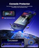 HASACOOL Switch 2 Controller, Wireless Pro Controller with Hall Effect Joystick,One Piece Joypad Replacement to Switch 2 Joy Con Controller, with 8 RGB Lighting/Turbo/Macro - 8