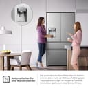 Hisense RF728N4SASE French Door Kühl-Gefrier-Kombination Premium Inox-Look - 9