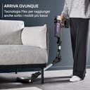 Rowenta X-Force Flex 9.60 Allergy Parquet, Aspirapolvere Senza Fili con Tecnologia Flex e Luce LED, 100 Air Watt, Design Leggero 1.1Kg, 45 Min Autonomia, RH2047 - 7