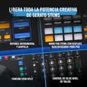 RANE FOUR Controlador DJ Stems Avanzado, 4 Canales, Jog Wheels de 8.5 Pugadas + Displays, Mezclador DJ con FX Internos, Serato DJ Pro + Pitch 'n Time DJ - 2