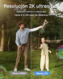 Baseus Security S1 Lite [2-CAM] Camara Vigilancia WiFi Exterior Solar IP67, Camara IP Seguridad Bateria 2K 135°, Visión Nocturna a Color, Sin Cargos, Detección Humana, Compatible con Alexa y Google - 4