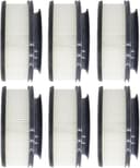 Daaxing Motor Filters For Rowenta X-Force Flex 11.60 14.60 Handheld Cordless Vacuum Cleaner Replacement Parts - Washable HEPA Filters ZR009008 (6PCS) - 1