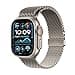 Apple Watch Ultra 2 (GPS + Cellular 49 mm) Smartwatch, Sports Watch with Titanium Case in Natural and Milanese Bracelet in Titanium Natural (M). Fitness Tracker, Precise GPS, Action Button, CO₂ - 1