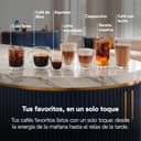 De’Longhi Eletta Ultra – Cafetera Superautomática con Jarra de leche automática, 50+ Bebidas Calientes y Frías, Silent Technology, Pantalla Táctil a Color, Color Metal (ECAM472.85.MB) - 5